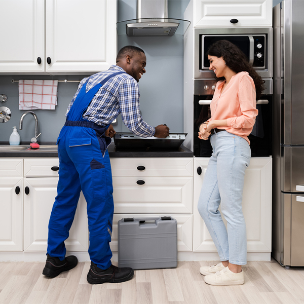 can you provide an estimate for cooktop repair before beginning any work in James City County Virginia